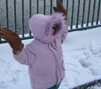 tanja in snow