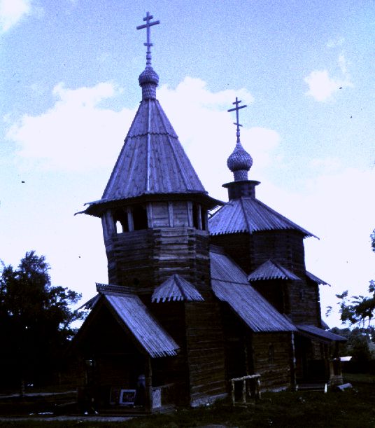 wood church